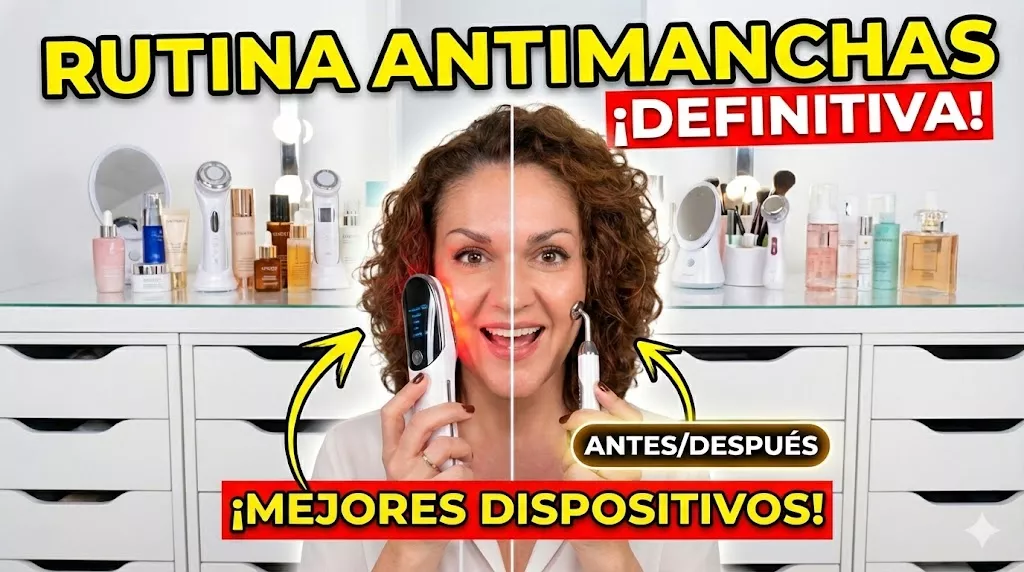 ¿Cansada de las manchas y la flacidez? Descubre cómo la combinación de dispositivos faciales y activos potentes puede transformar tu piel. ¡Mi rutina paso a paso te espera!
