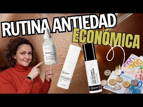 ¡Deja de gastar en cremas caras! Como enfermera experta en dermocosmética, te revelo la rutina antiedad EXACTA, científica y económica para que tu piel luzca radiante sin importar tu presupuesto. ¡Te enseño a identificar tu tipo de piel, los mejores antioxidantes para la mañana, el secreto del aceite de rosa mosqueta y cómo introducir el retinol de forma segura por la noche! Analizamos marcas low-cost como The Ordinary, The Inkey List y Nacomi para que aciertes seguro. ¡Porque cuidar tu piel es un acto de salud!