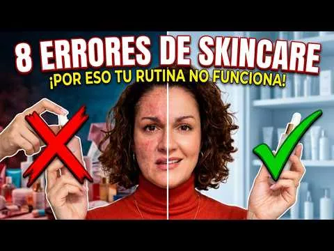 ¿Inviertes en productos de skincare pero no ves resultados? Probablemente estés cometiendo uno de estos 8 errores. Como enfermera experta en dermocosmética, Esther Gaya te revela cómo identificar y corregir esos fallos para que tu piel luzca sana y radiante.