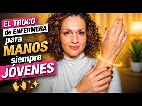 Aprende el truco de enfermera para mantener manos y brazos jóvenes: temperatura del agua, hidratación clave y protector solar. Rutina antiedad fácil y económica.