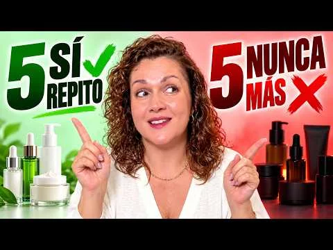 Descubre mi análisis clínico de los TOP 5 productos faciales que merecen la pena y los 5 que no, para elegir con cabeza en tu rutina de skincare.