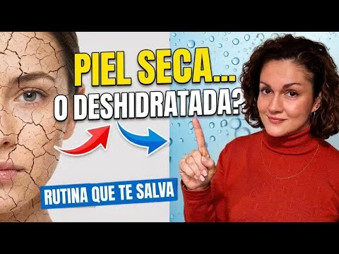 ¿Sientes la piel tirante, apagada o con picor incluso después de usar crema? Probablemente estés confundiendo Piel Seca con Piel Deshidratada. En este vídeo vamos a arreglar tu barrera cutánea para siempre.