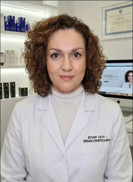 Esther Gaya Enfermera Experta Dermocosmética