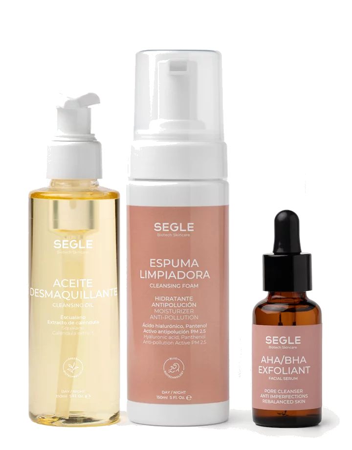 Pack Triple Limpieza Exfoliación