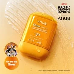 Kpop Demon Hunters Invisible Glow Finish Sunscreen Stick 18g