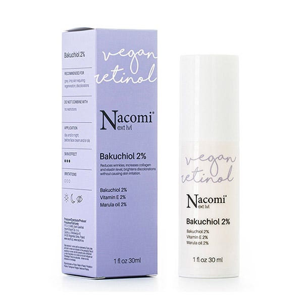 Sérum Vegan Retinol Bakuchiol 2% Nacomi